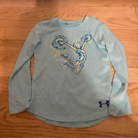 Under Armour Children’s Place Shirt Bundle Lot Sz 5 Long Sleeve Cheerleader - Picture 5 of 8